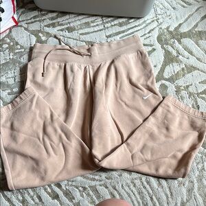 Nike Tan Sweatpants Relaxed Fit Joggers
